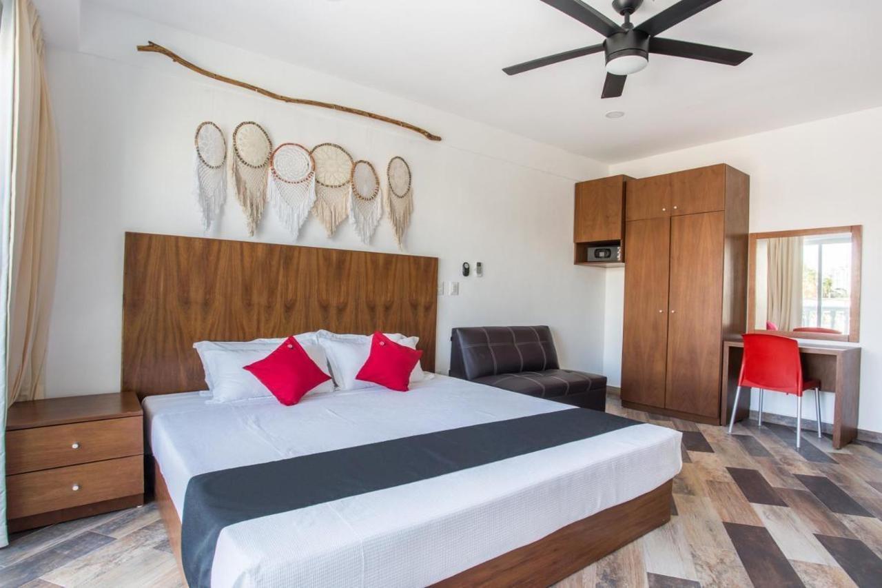 Capital O Cancun Ocean View, Cancún Eksteriør bilde A bedroom at the hotel